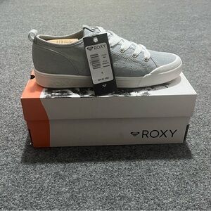 Roxy Thalia Sky Blue Canvas Sneakers